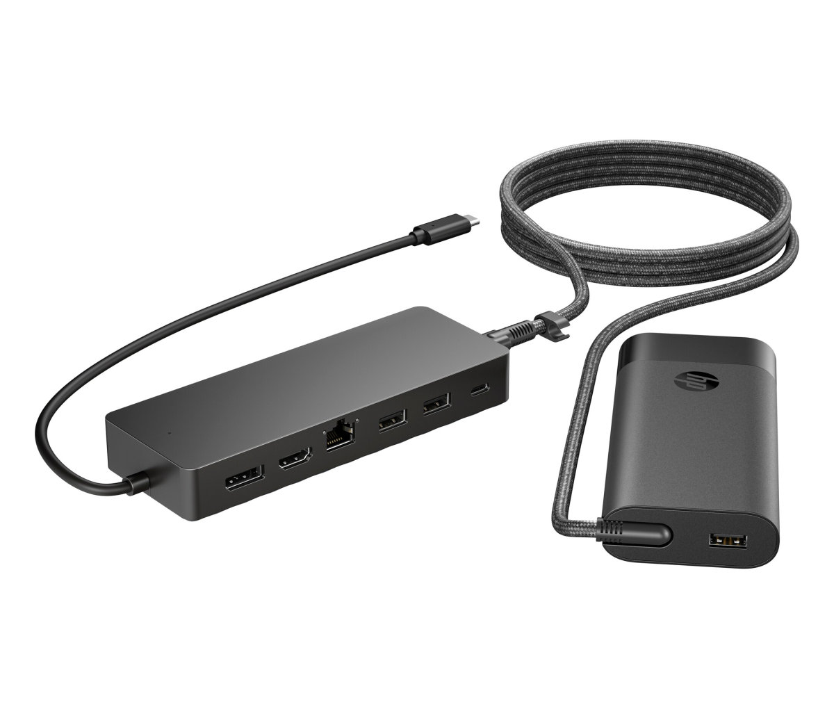 HP Universal USB-C Hub and Laptop Charger Combo (9H0H9AA#ABB)