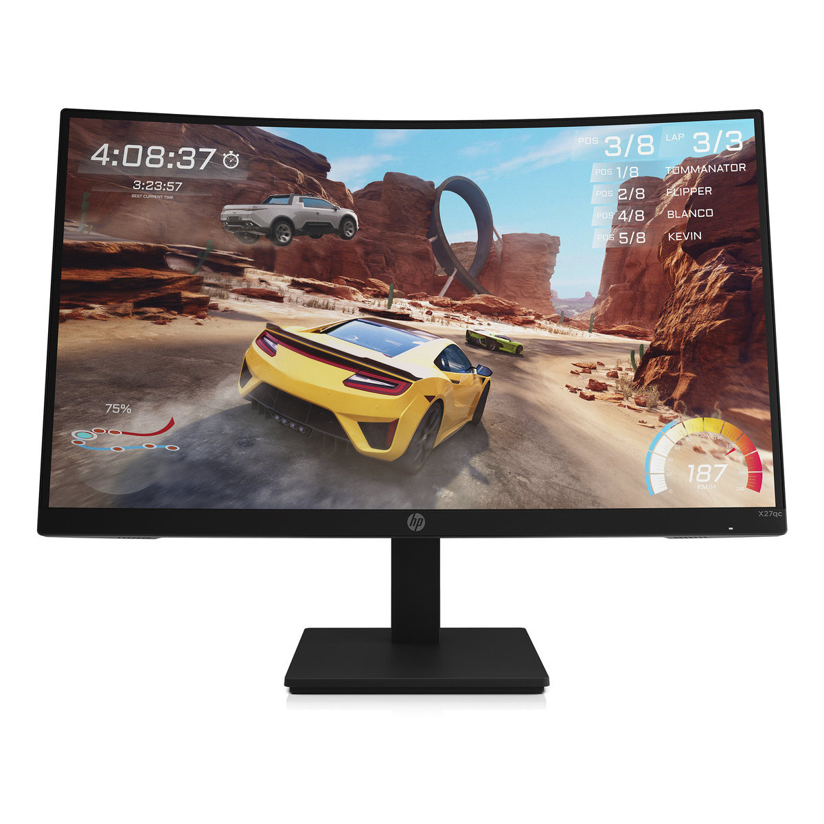 HP X27qc QHD Gaming Monitor (32H02AA)