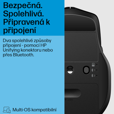 Bezdrátová myš HP 685 Comfort Dual-Mode