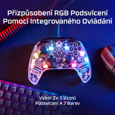 HyperX Clutch Gladiate - Wired Gaming RGB Controller - Xbox