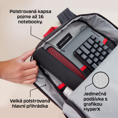 Batoh HyperX Delta Backpack