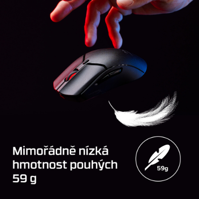 HyperX Pulsefire Haste 2 Mini - Wireless Gaming Mouse (Black)