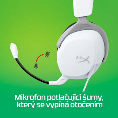 HyperX CloudX Stinger 2 Core - Gaming Headset - Xbox (White)