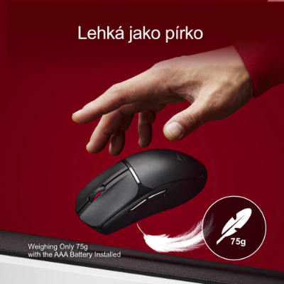 HyperX Pulsefire Fuse - Wireless Gaming Mouse (Black)