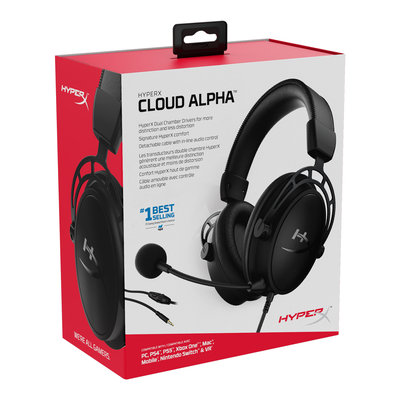 HyperX Cloud Alpha - Gaming Headset (Black) (4P5K7AA)