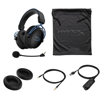 HyperX Cloud Alpha S - Gaming Headset (Black-Blue) (4P5L3AA)