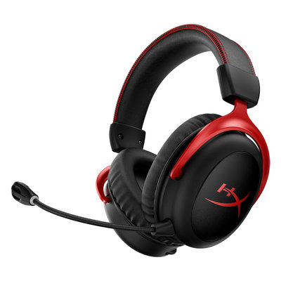 HyperX Cloud II Wireless -&nbsp;Gaming Headset (Black-Red) (4P5K4AA)