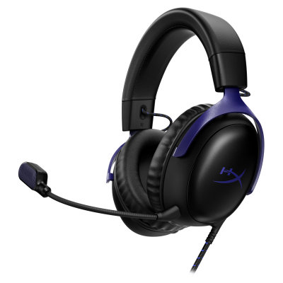 HyperX Cloud III - Gaming Headset (Black/Blue) (D0SX6AA)