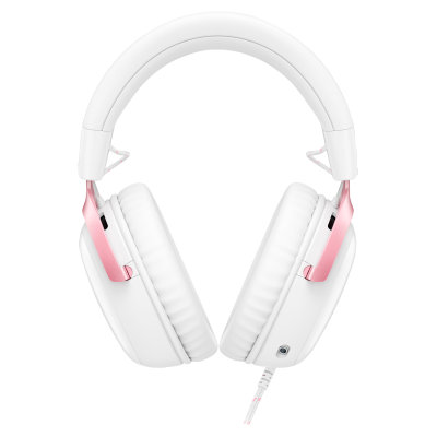 HyperX Cloud III - Gaming Headset (White/Pink) (9W1Q4AA)