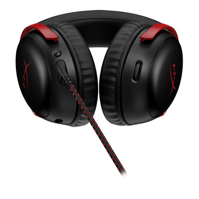 HyperX Cloud III - Gaming Headset (Black/Red) (727A9AA)