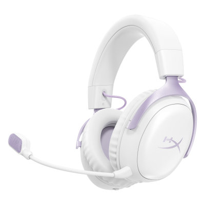 HyperX Cloud III S - Wireless Gaming Headset (Lavender) (D95DFAA)