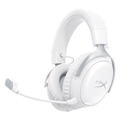 HyperX Cloud III S - Wireless Gaming Headset (White) (AX6G1AA)