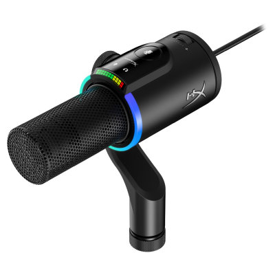 HyperX FlipCast - USB/XLR Dynamic Microphone (Black) (B2CM1AA)