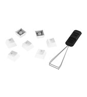 HyperX Full key Set Keycaps - PBT (White) (519T5AA)
