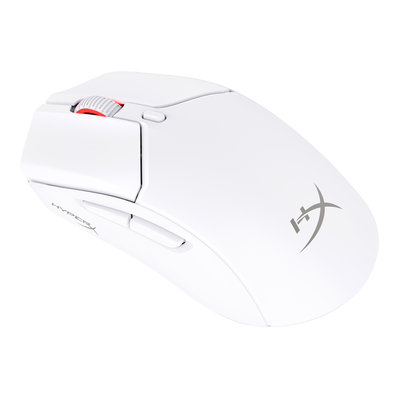 HyperX Pulsefire Haste 2 - Wireless Gaming Mouse (White) (6N0A9AA)