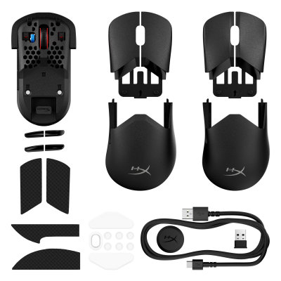 HyperX Pulsefire Saga Pro - Wireless Gaming Mouse (Black) (A2PB2AA)