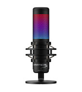HyperX QuadCast S - USB Microphone (Black-Grey) - RGB Lighting (4P5P7AA)
