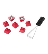HyperX Rubber Keycaps - Gaming Accessory Kit - Red (US Layout) (519T6AA)