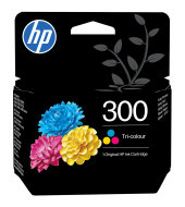 Inkoustová kazeta HP 300 tříbarevná (CC643EE)