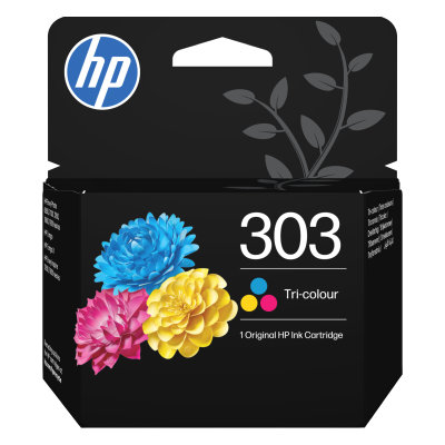 Inkoustová kazeta HP 303 tříbarevná (T6N01AE)