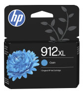 Inkoustová kazeta HP 912XL azurová (3YL81AE)