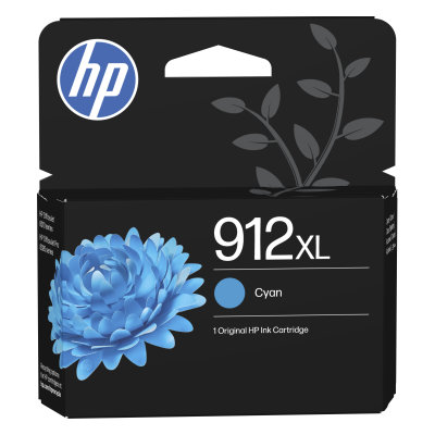 Inkoustová kazeta HP 912XL azurová (3YL81AE)