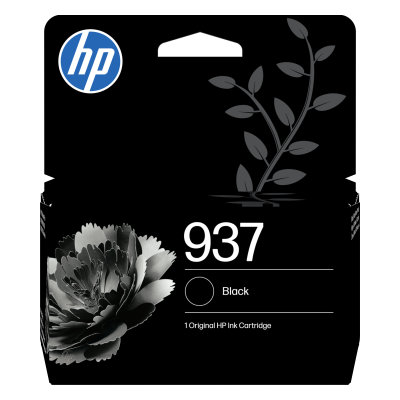 Inkoustová kazeta HP 937 černá (4S6W5NE)