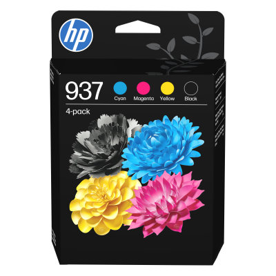 Inkoustová kazeta HP 937 kombinované balení (6C400NE)