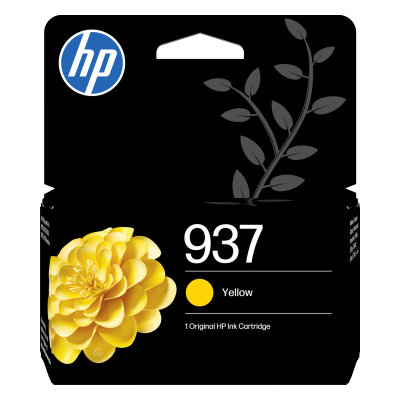 Inkoustová kazeta HP 937 žlutá (4S6W4NE)