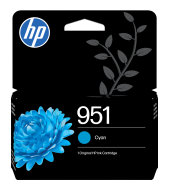 Inkoustová kazeta HP 951 azurová (CN050AE)