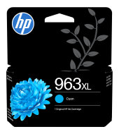 Inkoustová kazeta HP 963XL azurová (3JA27AE)