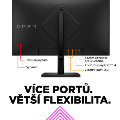 OMEN 27q QHD 165Hz Gaming Monitor (780H4AA)