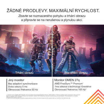 OMEN 27q QHD 165Hz Gaming Monitor (780H4AA)