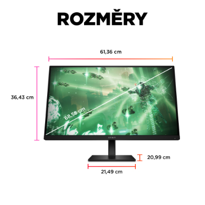 OMEN 27q QHD 165Hz Gaming Monitor (780H4AA)