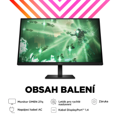 OMEN 27q QHD 165Hz Gaming Monitor (780H4AA)