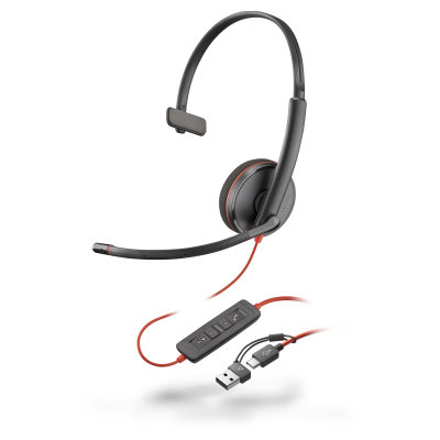 Poly Blackwire 3210 USB-C/A (8X214AA)