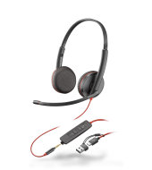 Poly Blackwire 3225 USB-C/A + 3,5 mm jack (8X229AA)