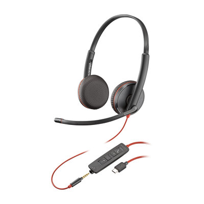Poly Blackwire 3225 USB-C + 3,5 mm jack (209751-201)