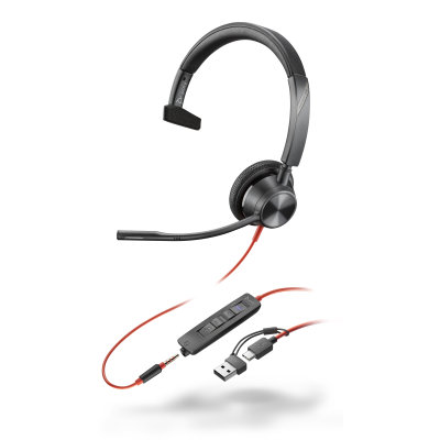 Poly Blackwire 3310 MS USB-C/A (8X216AA)