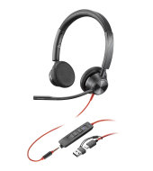 Poly Blackwire 3325 MS USB-C/A + 3,5 mm jack (8X222AA)