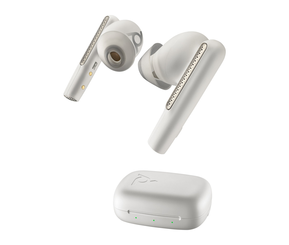 Bluetooth sluchátka Poly Voyager Free 60 White Sand + BT700 USB-C (7Y8L4AA)