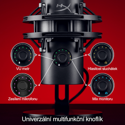 HyperX QuadCast 2 - USB Microphone (Black)