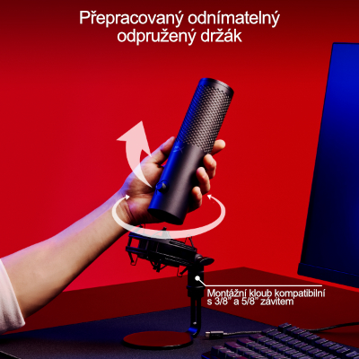 HyperX QuadCast 2 - USB Microphone (Black)