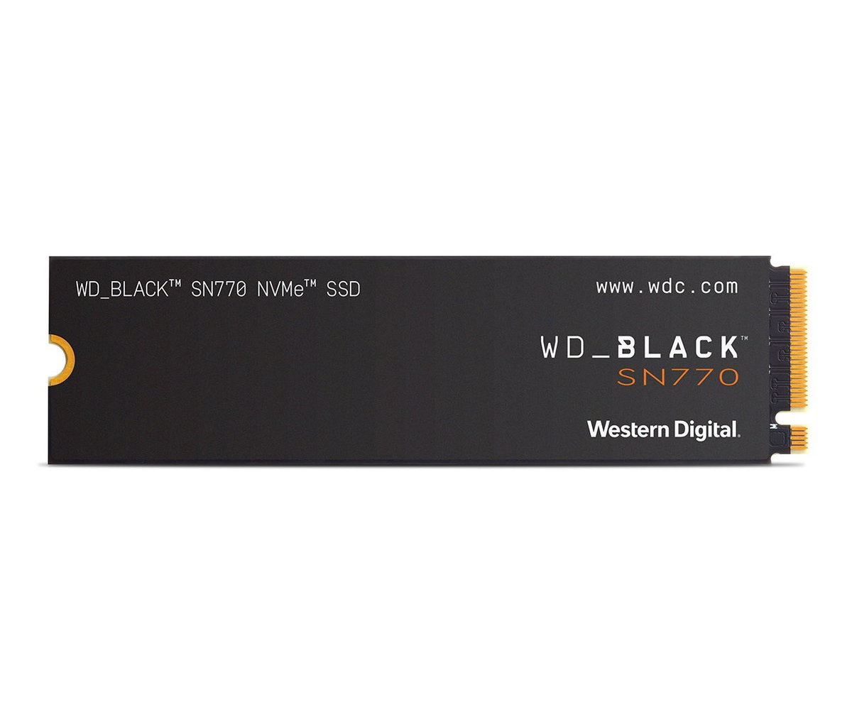 M.2 SSD disk WD BLACK SN770 - 500 GB (WDS500G3X0E)