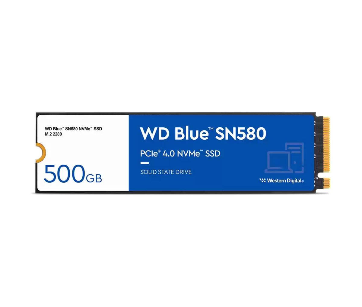 M.2 SSD disk WD BLUE SN580 - 500 GB (WDS500G3B0E)