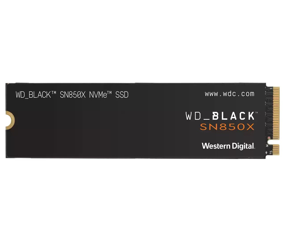 M.2 SSD disk WD BLACK SN850X - 1 TB (WDS100T2X0E)