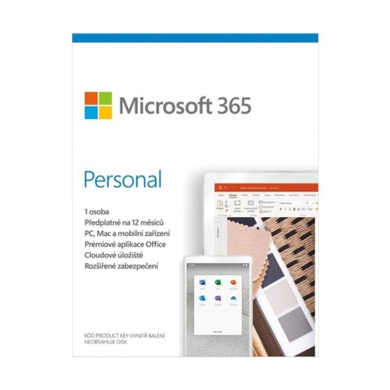 Microsoft 365 pro jednotlivce CZ (QQ2-00986)