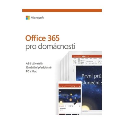 Office 365 pro domácnosti CZ (6GQ-00898)