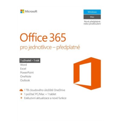 Office 365 pro jednotlivce CZ (QQ2-00742)