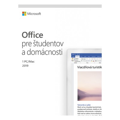 Office 2019 pro domácnosti a studenty SK (79G-05164)